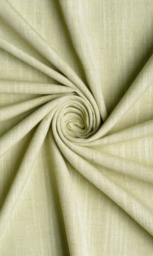 Plain Linen Texture Home Décor Fabric By the Metre (Pale Green)