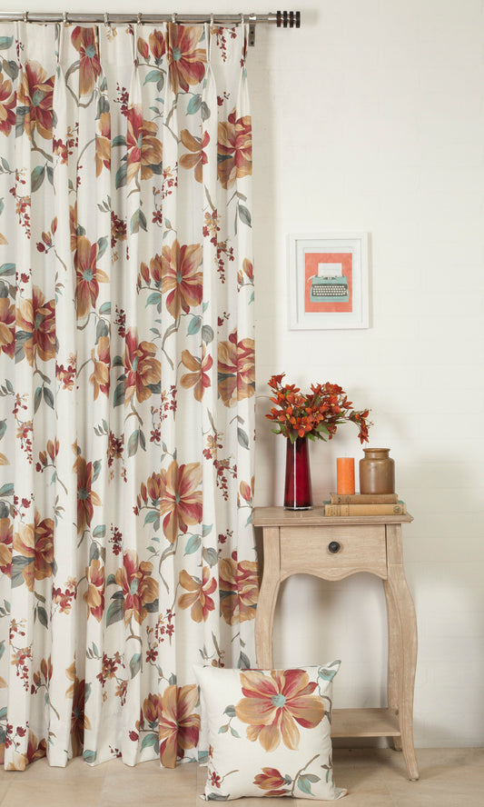 Made to Measure Window Home Décor Fabric By the Metre (Orange)