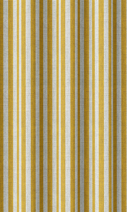 Modern Striped Custom Shades (Deep Yellow/ White)