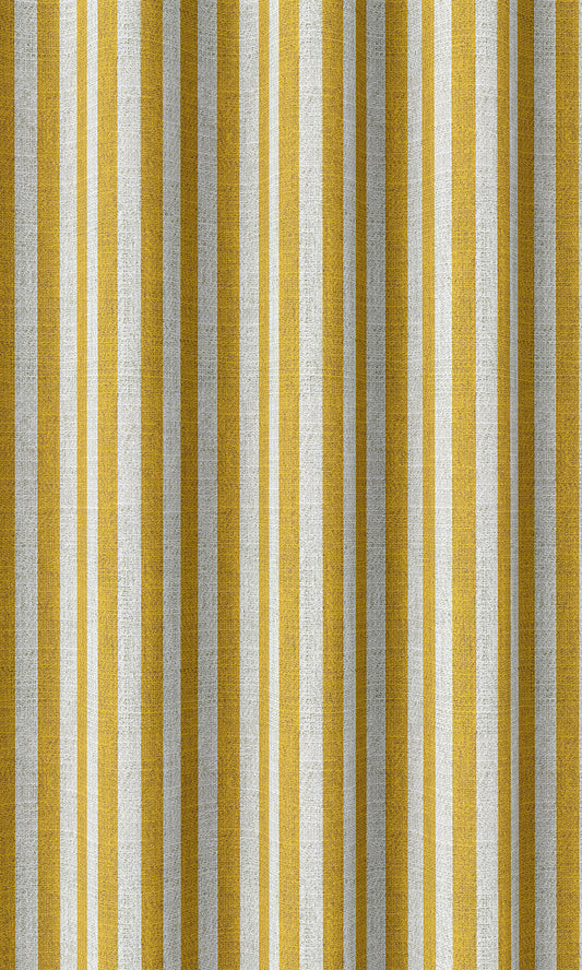 Modern Striped Blinds (Deep Yellow/ White)