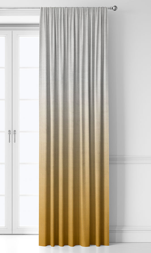 2-Tone Ombre Roman Shades (Yellow)