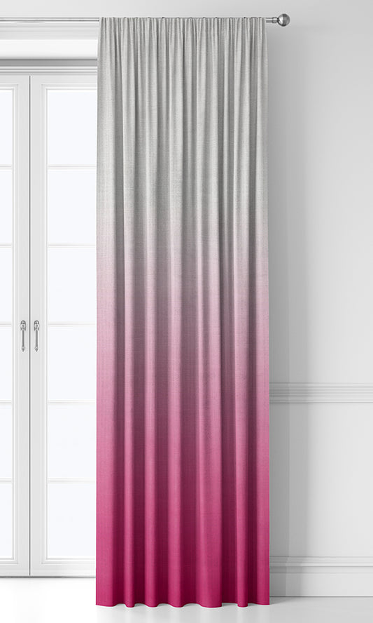 2-Tone Ombre Home Décor Fabric By the Metre (Pink)