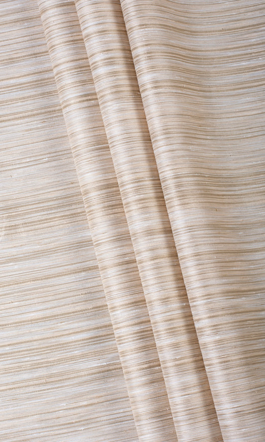 Faux Silk Home Décor Fabric Sample (Sand Beige)