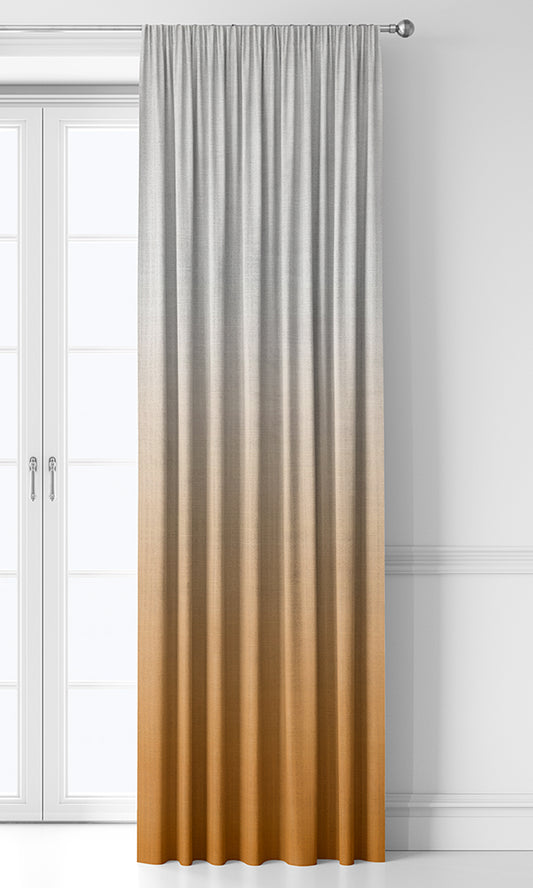 2-Tone Ombre Home Décor Fabric By the Metre (Orange)