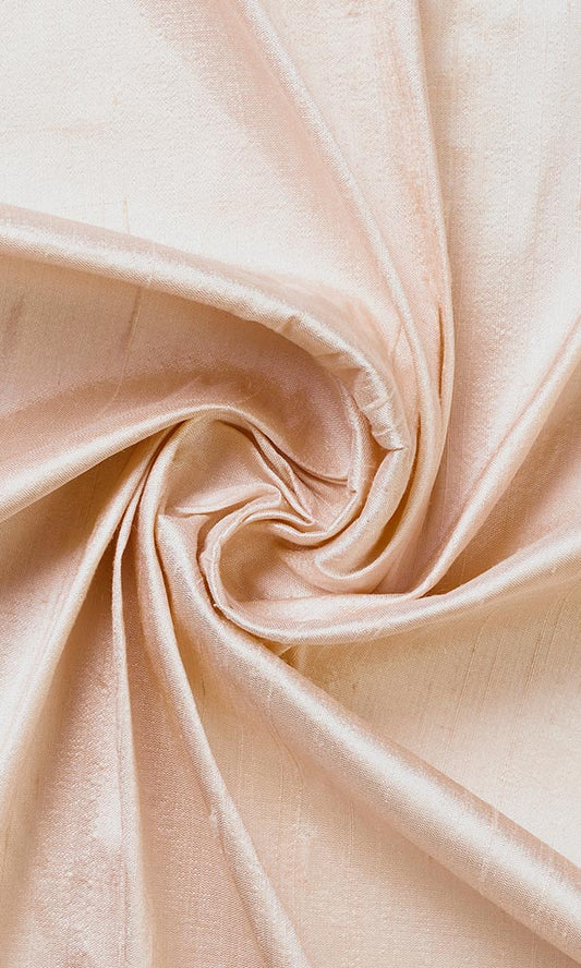 Custom Silk Home Décor Fabric Sample (Blush Pink)