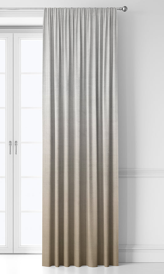 2-Tone Ombre Roman Blinds (Beige)