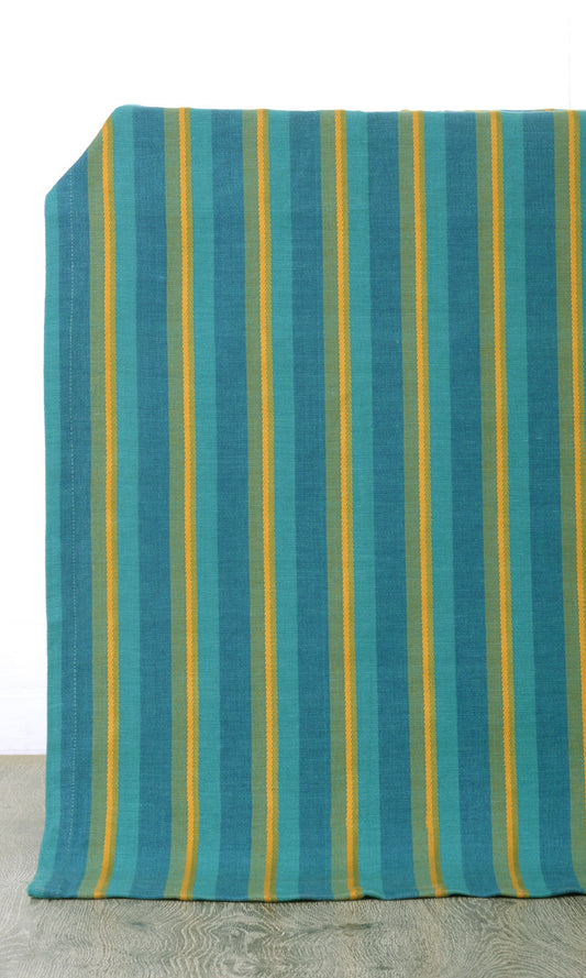 Made to Measure Cotton Home Décor Fabric By the Metre (Blue)