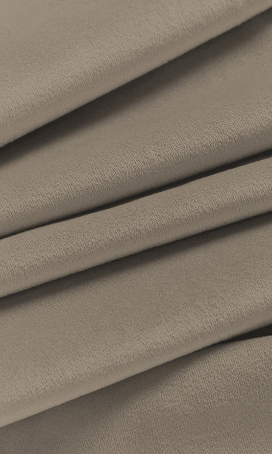 Velvet Blinds (Pale Mocha Brown)