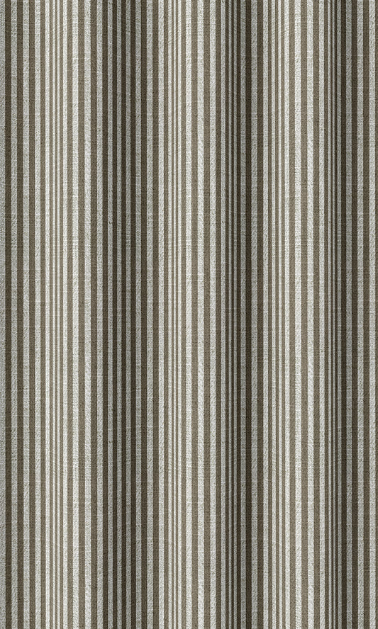 Striped Print Shades (Mocha Brown/ White)