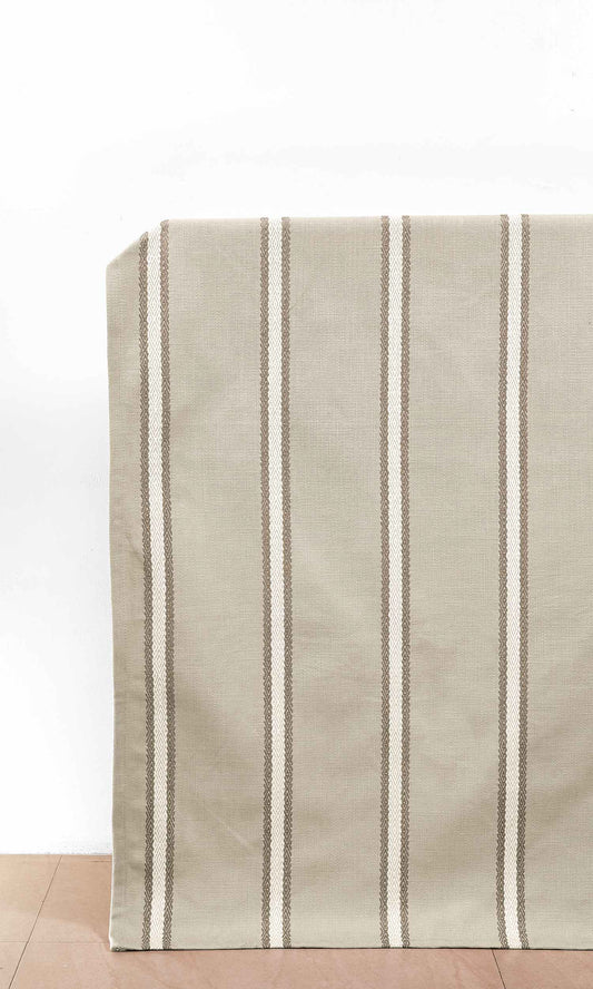 Made-to-Order Window Roman Blinds (Gray/ White)