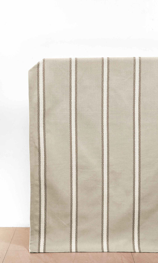 Made-to-Order Window Home Décor Fabric Sample (Gray/ White)