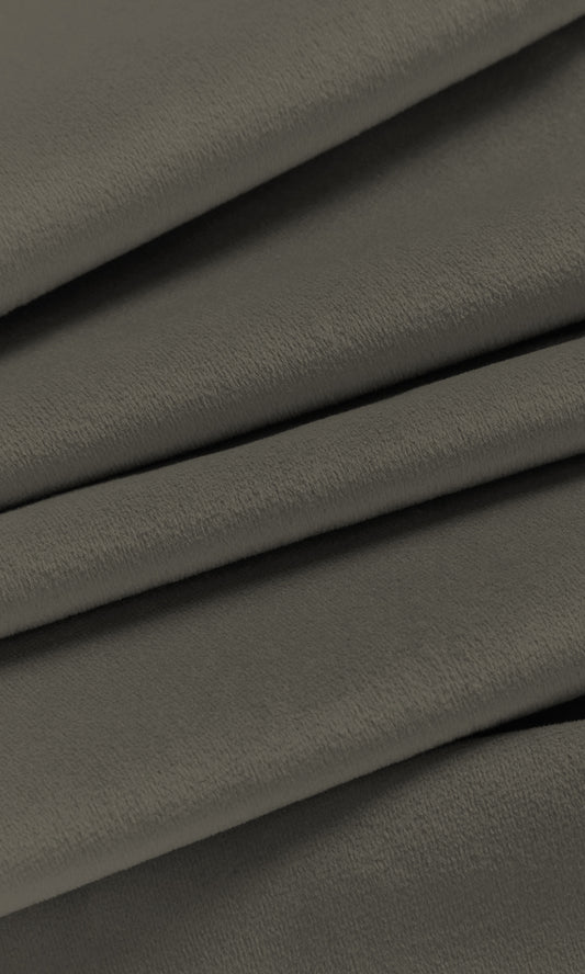 Velvet Home Décor Fabric Sample (Grey)