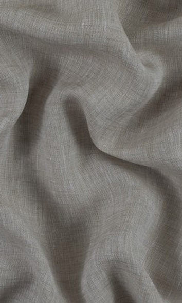 Custom Grey Linen Home Décor Fabric By the Metre (Black/ Grey)