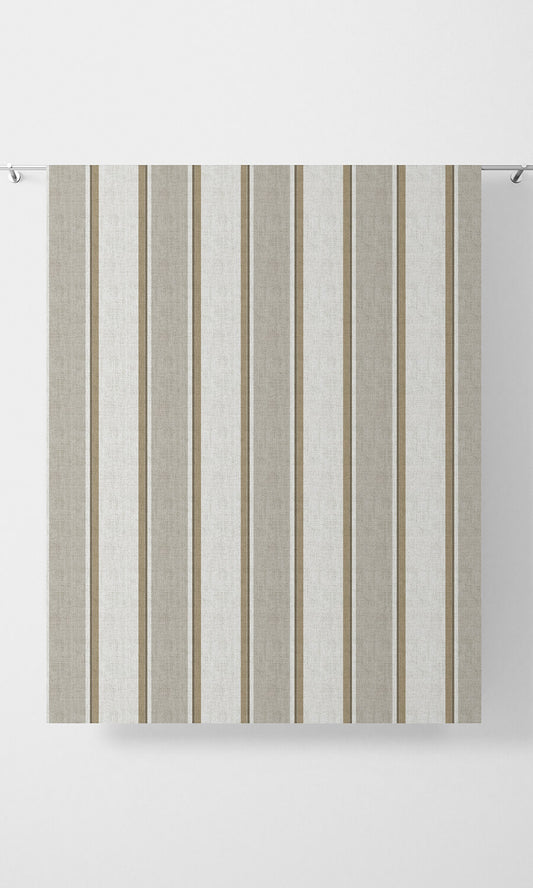 Modern Striped Blinds (White/ Brown/ Beige)