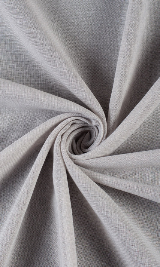 Plain Sheer Home Décor Fabric Sample (Cool Gray)