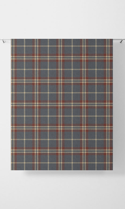Checkered Blinds (Grey/ Red/ Beige)