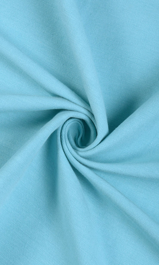 Made to Measure Cotton Home Décor Fabric Sample (Blue)