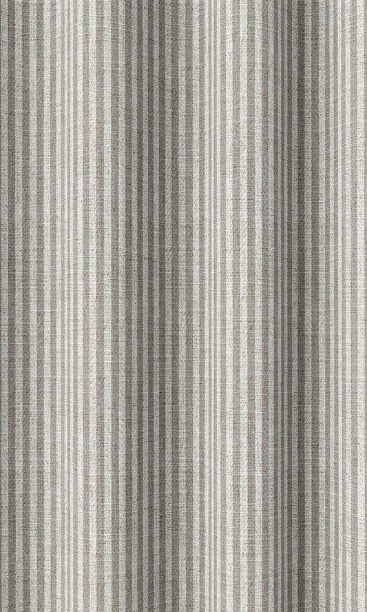 Modern Striped Custom Window Blinds (Warm Grey)