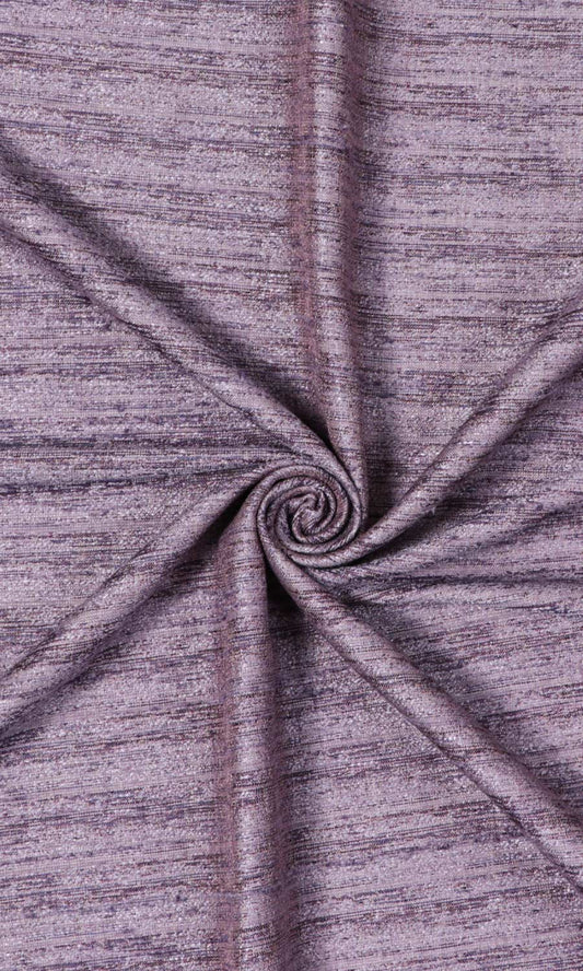 Faux Silk Textured Home Décor Fabric By the Metre (Purple)