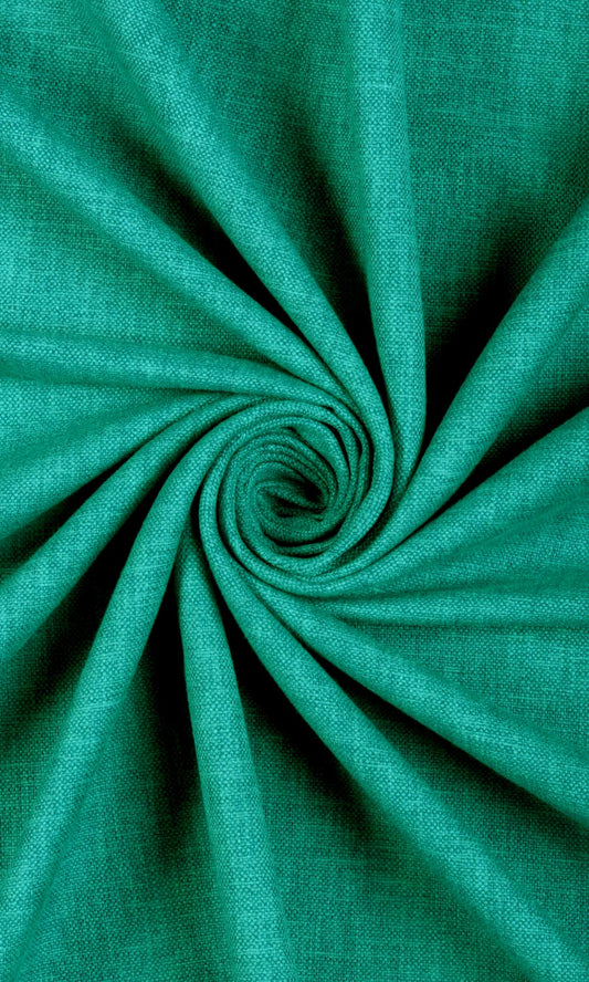 Green Print Custom Window Shades (Sea Green)