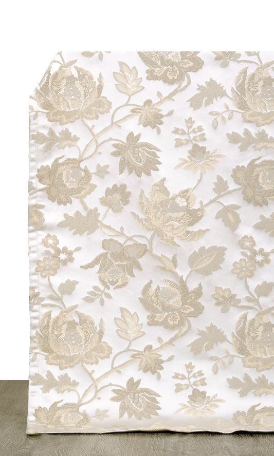 Bespoke Patterned Custom Size Home Décor Fabric Sample (Beige)