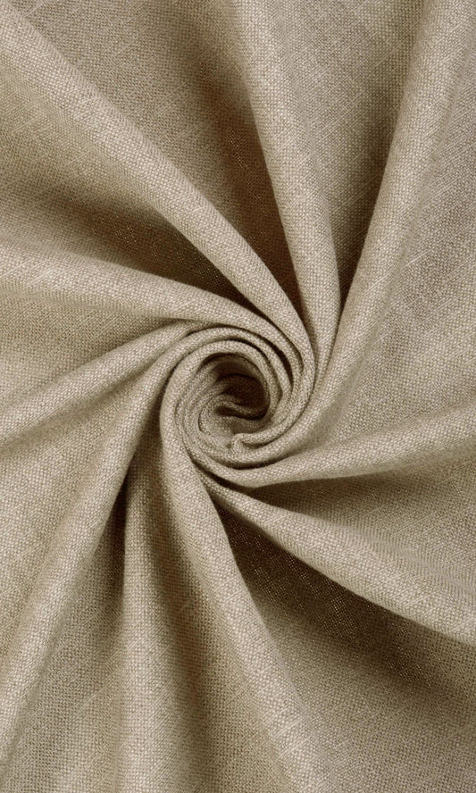 Linen Blend Custom Size Shades/ Blinds (Brown)