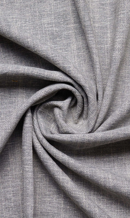 Linen-Cotton Blend Custom Home Décor Fabric Sample (Grey)