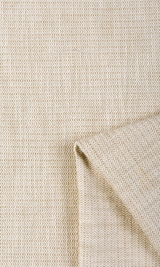 Textured Home Décor Fabric By the Metre (Sepia Beige/ Off White)