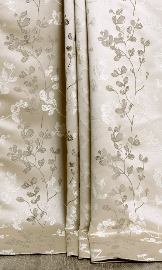 Custom Size Window Roman Blinds (Beige/ Brown)