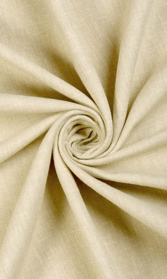 Linen Blend Custom Size Home Décor Fabric By the Metre (Beige)