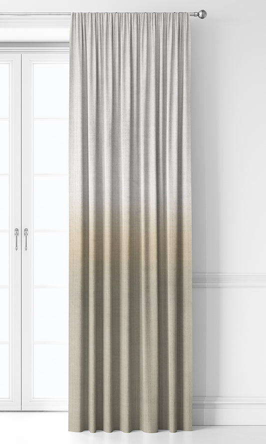 3-Tone Ombre Window Shades (Yellow/ Beige)
