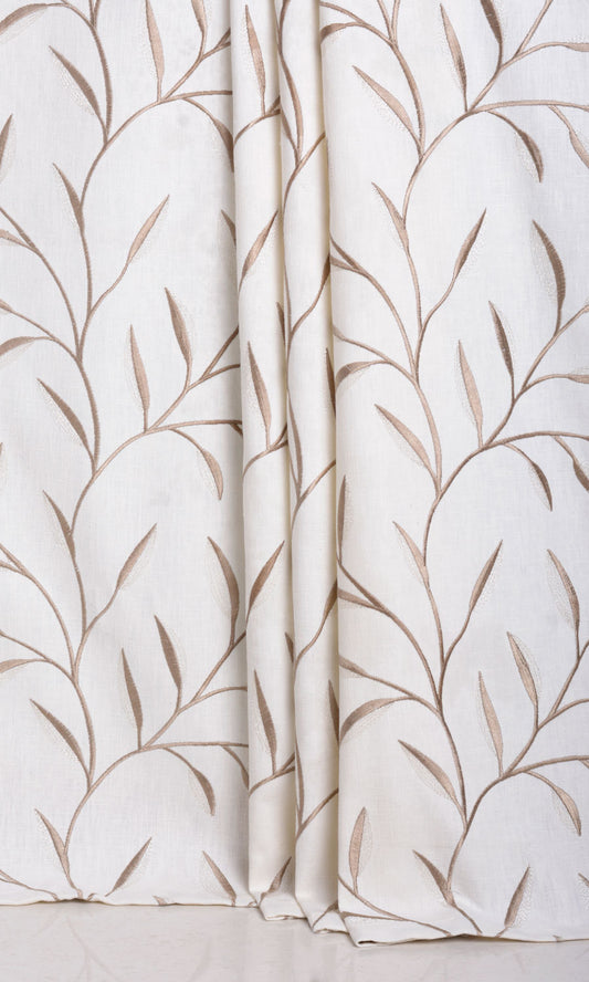 Floral Embroidery Shades (Cream)