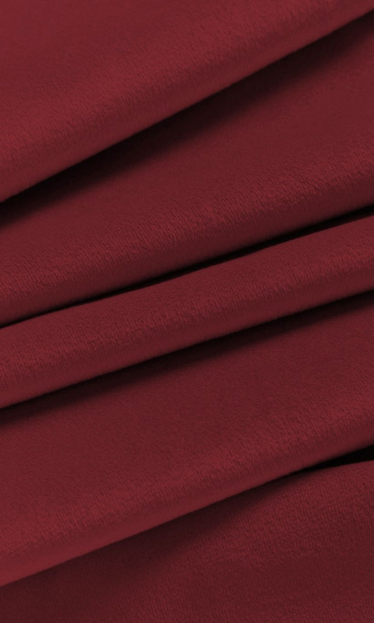 Custom Size Home Décor Fabric By the Metre (Deep Red)