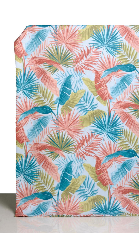 Botanical Floral  Home Décor Fabric By the Metre (Red/ Blue/ Green)