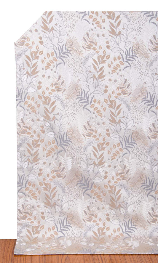 Botanical Home Décor Fabric Sample (Gray)
