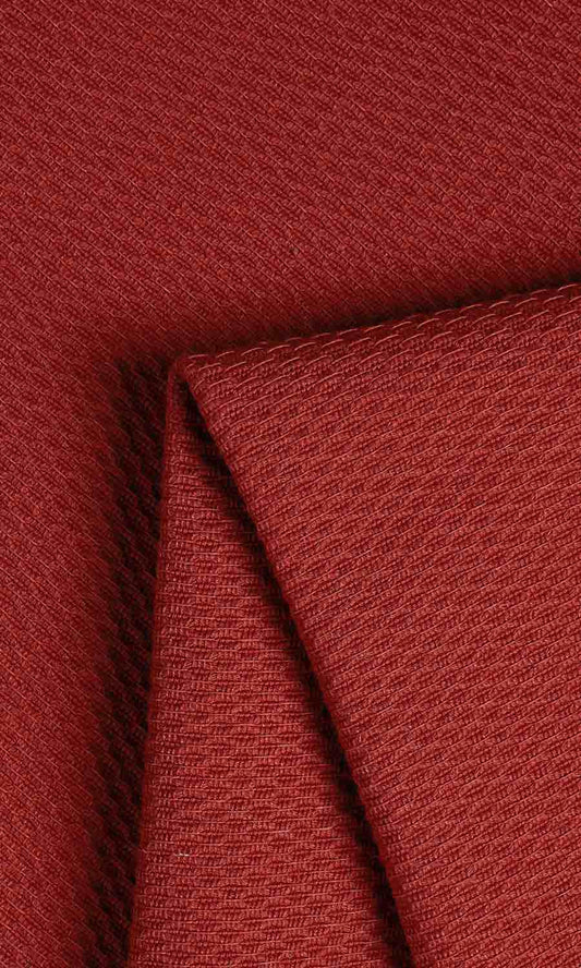 Custom Cotton Home Décor Fabric Sample (Red/ Orange)