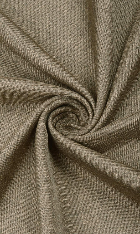 Blackout Window Home Décor Fabric By the Metre (Brown/ Warm Grey)