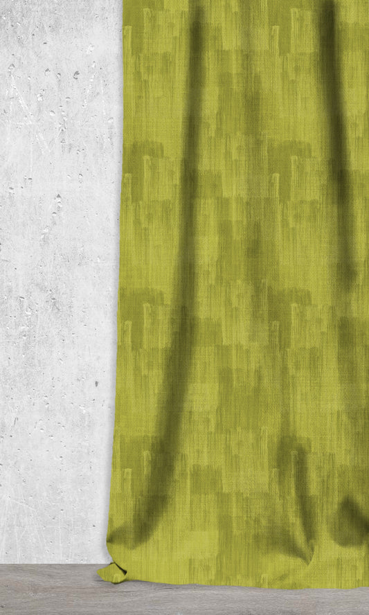 Watercolor Effect Window Roman Shades/ Blinds (Green)