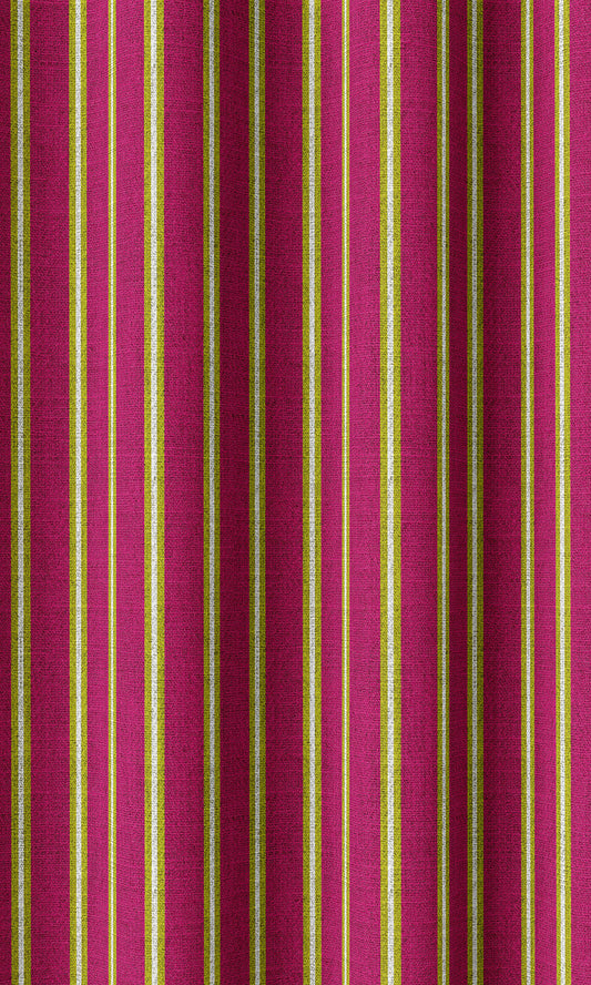 Custom Striped Print Shades (Pink/ Apple Green)