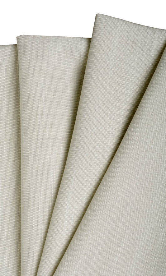 Plain Linen Texture Home Décor Fabric Sample (Pale Grey)