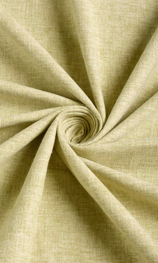 Poly-Cotton Home Décor Fabric By the Metre (Pale Olive)