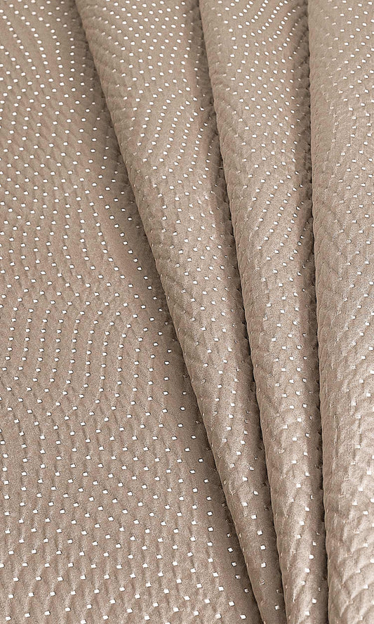 Custom Length Window Home Décor Fabric By the Metre (Caramel Brown)