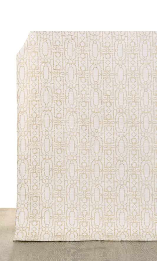 Custom Size Home Décor Fabric By the Metre (Off White/ Pale Beige)