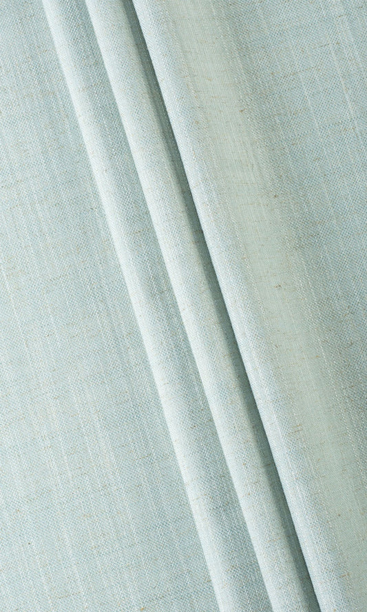 Plain Linen-Blend Blinds (Powder Blue)