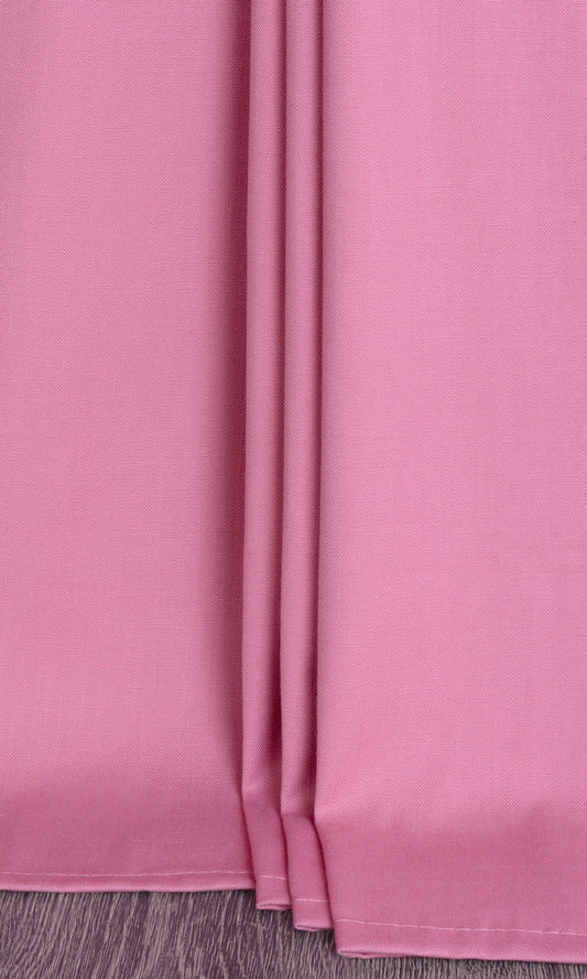 Cotton Blend Custom Home Décor Fabric By the Metre (Pink)