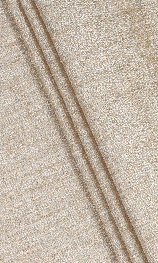 Faux Silk Home Décor Fabric By the Metre (Pale Beige)