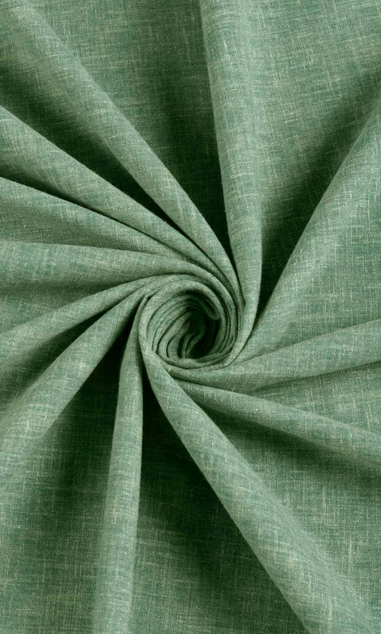Poly-Cotton Blend Home Décor Fabric By the Metre (Jade)