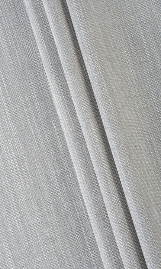 Plain Linen-Blend Home Décor Fabric Sample (Gray)