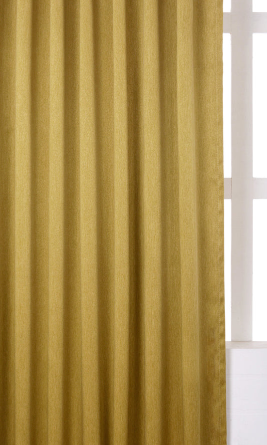 Blackout Custom Window Shades (Mustard Yellow)