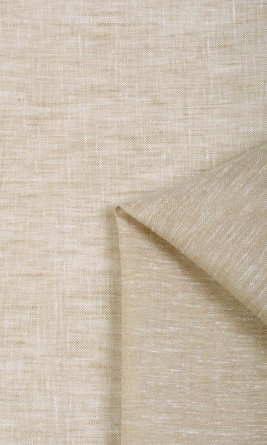 Sheer Linen Custom Size Window Shades (Beige)